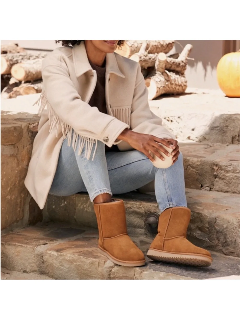 UGG Koola Short Sheepskin Boots Sz 9